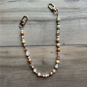 Beaded Phone Wristlet Strap